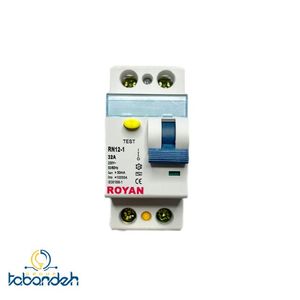 کلید-محافظ جان تک فاز 32 آمپر رویان